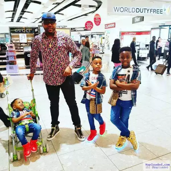 Billionaire E-Money shares new photos of his sons